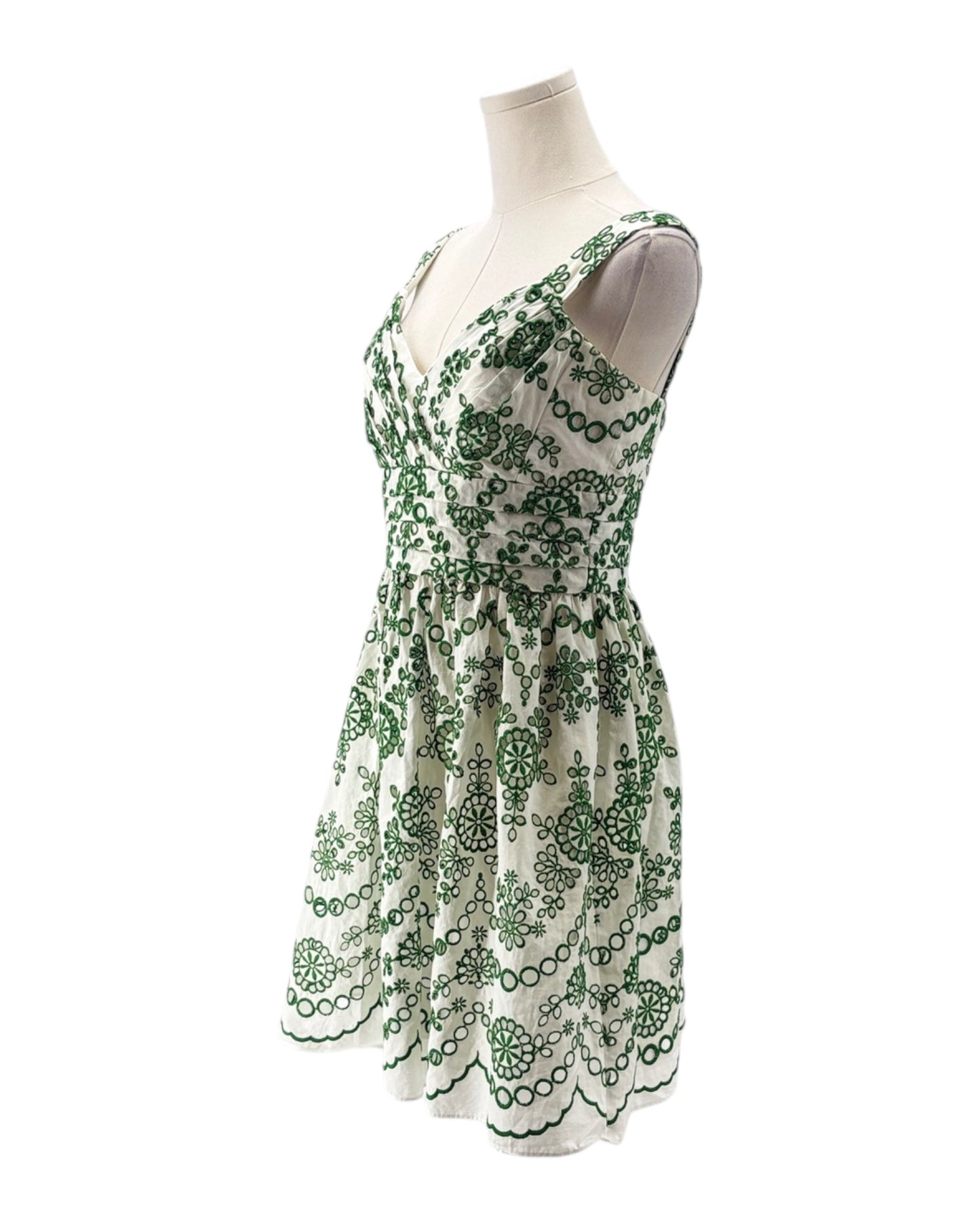 Shoshanna Evie Embroidered Mini Dress