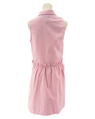 Tuckernuck pink sleeveless button down dress 
