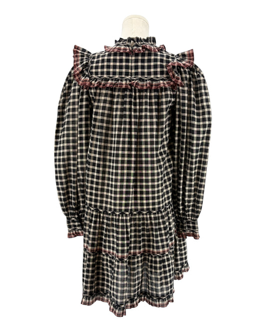 Ulla Johsnon Gingham Plaid Dress