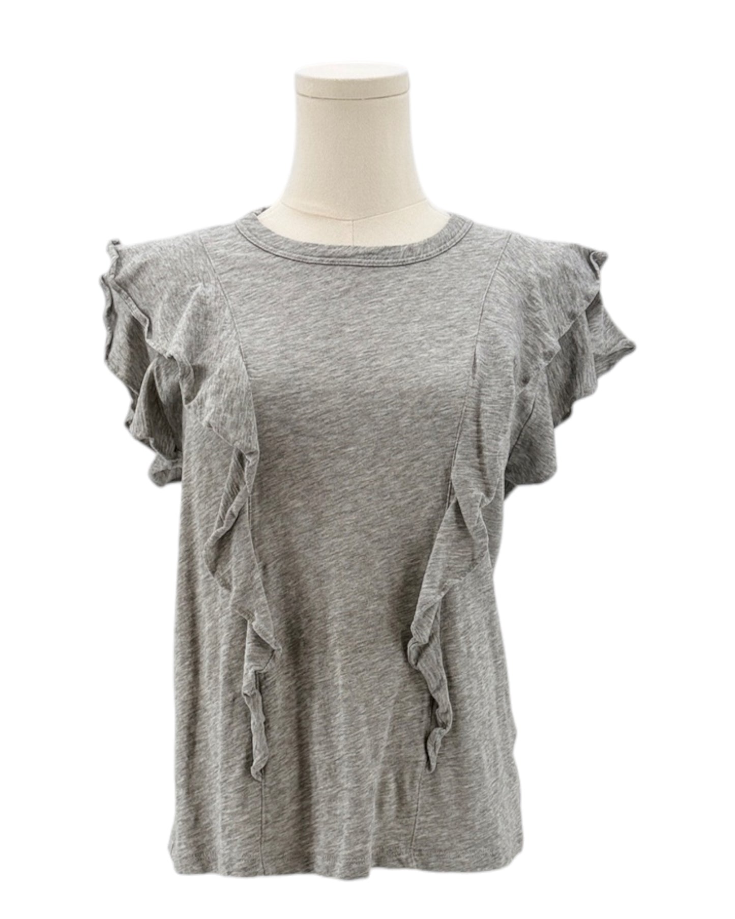 Veronica Beard Bea Ruffle Tee