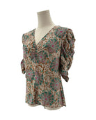 Veronica Beard Floral Blouse