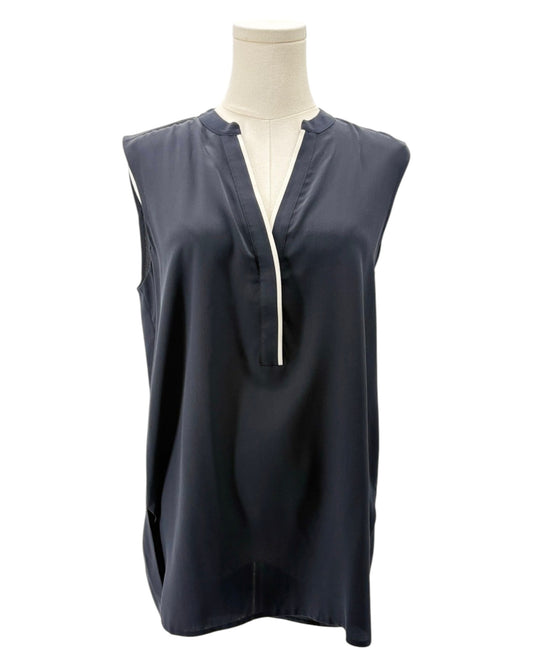 Vince 100% Silk Sleeveless Top