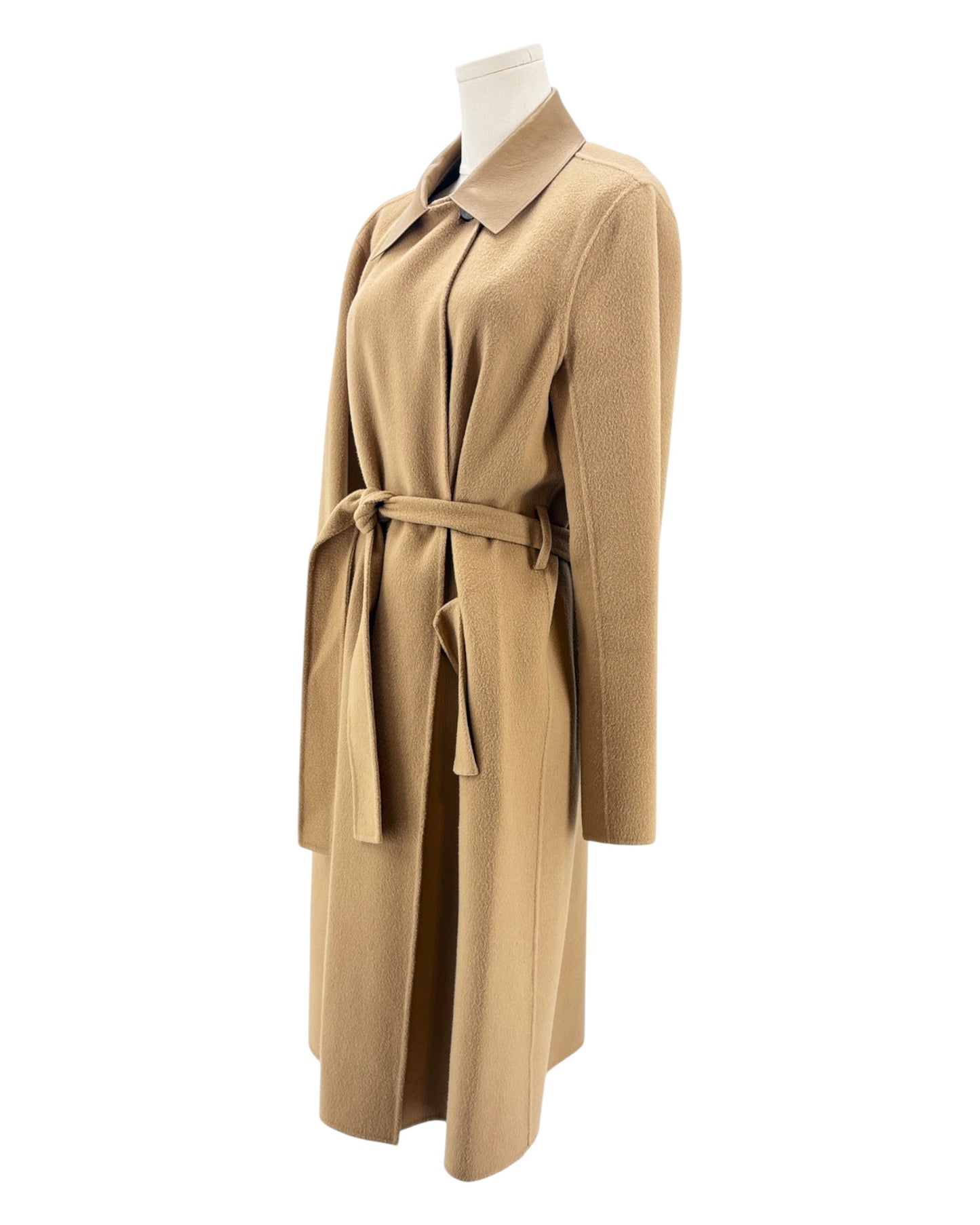 Theory Wool-Cashmere Trench Coat