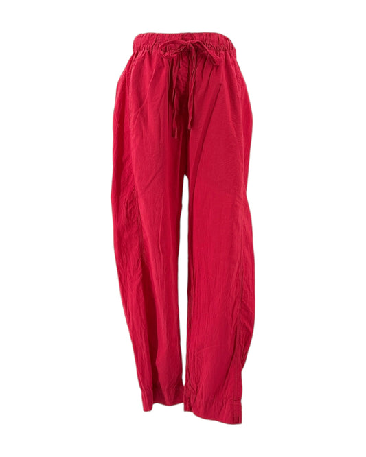 Xirena pink pants with a drawstring waist 