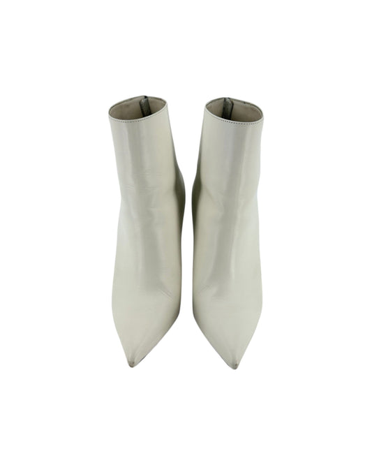 Christian Louboutin Delicotte 100 Smooth & Mirrored Leather Ankle Boots